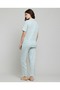 Women Ivory Printed Pyjama Set - 4
