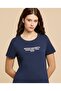 Printed T-Shirt with Crew Neck and Short Sleeves - 4