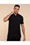 Solid Polo T-Shirt with Short Sleeves
