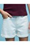 Solid Shorts with Button Closure - 5