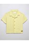 Boys Mustard Striped Shirt and Shorts Set - 2