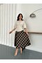 Women's Stone Back Lace-Up Detailed Blouse - 5