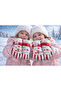 Kitti 4-9 Years Old Girls' Snow Skiing Winter Gloves Lined Cold-Proof Wind Water Repellent Reflective - 2