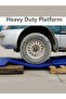 MN Platform Truck, Foldable Trolley, Portable Household Small Trailer Cart, Heavy Duty for Loading a - 5