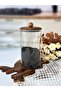 Acacia Top Handle Lid Glass Jar 1550 ml Tkebt Transparent