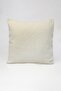 '' Noir'' Textured Plain Decorative Throw Pillow Cover 45X45 cm