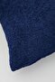 '' Noir'' Textured Plain Decorative Throw Pillow Cover 45X45 cm - 2