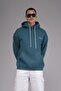 Trend Biz Oversized Pattern Hooded Unisex Hoodie Sweatshirt - 3