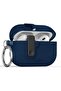Airpods Pro 3 Case & Cover |Modern Lock Hard Rugged with Secure Lock Protective Cover -Dark Blue