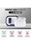 AirPods Pro 3 Case with Phone Stand &Cleaner Kit Protective Cover| TPU + PC Hybrid Cover- Blue - 2