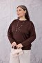 Plus Size Crew Neck Basic Sweatshirt - 3