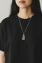Spiral Design Steel Necklace, Antique Vintage Bohemian Vortex Stylish Daily Women's Necklace - 5