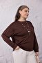 Plus Size Crew Neck Basic Sweatshirt - 6