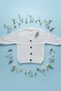 Unisex Children's Transitional Button Cotton Knitwear Cardigan 2-8 Years Old Domestic Production - 7