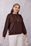 Plus Size Crew Neck Basic Sweatshirt - 7