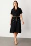 Mi Chain Belted Midi Dress - 2