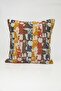 '' Noir'' Collection 4-Piece Premium Textured Decorative Throw Pillow Combination Set - 3