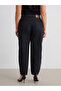 Black Plus Size Straight Fit Women's Jeans - 5