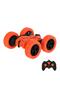 Toy Remote Control Somersault Car 360 Degree Rotating Full Function Super Speed -Orange - 2