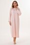 Mecit 6207 Powder Plus Size Women's Nightgown - 3