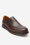 Men's Comfort Orthopedic Casual Shoes Real Leather Hz 405 Brown - 3
