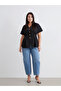 Esvab • Modern & Distinctive Plus Size Straight Fit Women's Jean Pants - 2
