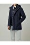 Italian style s Slim Fit men's puffer jacket navy blue t14783 - 2