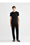 Mg Trend'En Black Crew Neck Short Sleeve Men's Pajama Top - 2