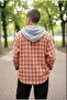 Unisex Children's Shirt with Hooded Stripes and Elasticated Cuffs - 4
