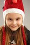 Girl's Winter Knitted Beanie – Ear Protection, Pompom Detail - 6