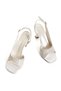 Women's Pearl Wedding Dress Evening Dress Evening Shoes - 4