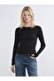 Black Crew Neck Women's Bodysuit