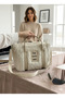 Women's Mink Fur Plush Crossbody Bag with Column Strap 18Cmx21Cm - 2