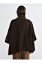 Uzg Store's Women's Cashmere Poncho with High Collar for Style Enthusiasts - 5