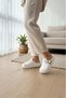 Lovi Women's Gold Buckle Geometric Patterned Comfort Clog Women's Slippers Luxury Design - 3