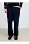 Create Your Style with Uzg Store Navy Blue Comfortable Fit Velvet Men's Trousers - 2