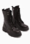Sanela Genuine Leather Black Women's Boots - 3