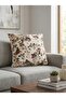 Vintage Flowers Throw Pillow Cover - 3
