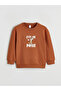 Kaplan Printed Boy's Thick Sweatshirt - 3