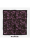 Ahenk Pattern 90X90Cm Organic Twill Scarf/Foulard - 2