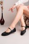 Women's Daily Ballet Flats Round Toe Ballerina Ballet Flats Springs Izmir 35 - 5