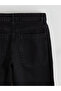 Black Wideleg Women's Jean Pants from Plus-Store - 7