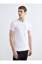 تي شيرت Seray New Season Slim Fit Basic ذو تصميم نحيف