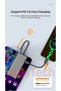 11-in-1 Type-C Multiplexer Adapter |   HDMI 4K – Vga – Lan – USB – Sd Card Reader - 7