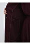 Two Mt Shop Quality Lcw Vision Plum Jacket Collar Women's Cashmere Coat - 3