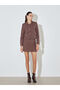 Özmarka New Season Shirt Collar Plaid Women's Jacket - 2