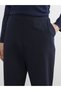 Lcw Grace Navy Blue Elastic Waist Women's Trousers - 3