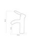Elegant Matte Black Sink Faucet – Modern Single Handle, Matte Finish, Water-Saving - 3