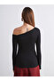 Esvab • Modern & Distinctive Wide Roba Collar Women's Bodysuit - 5