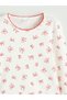 Nevaa Collection Red Ribbon Printed Girls' Blouse and Leggings - 7